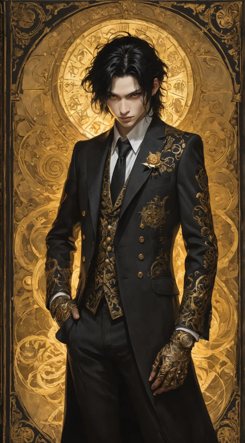 ai character: Lucien background