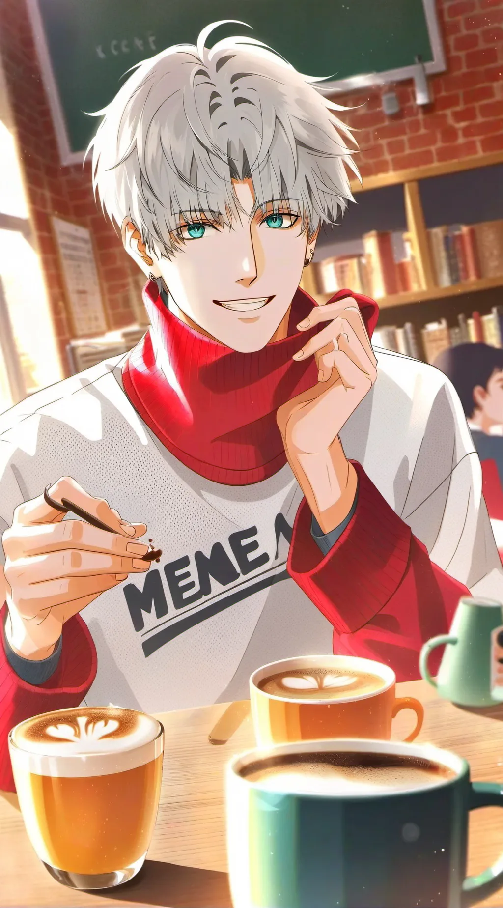 ai character: Mr. Deez￼ background