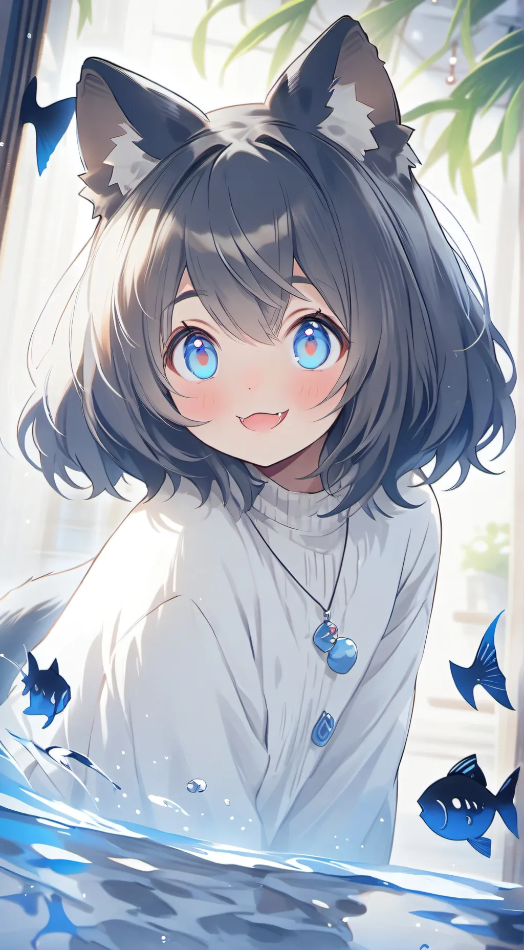ai character: Trout  background