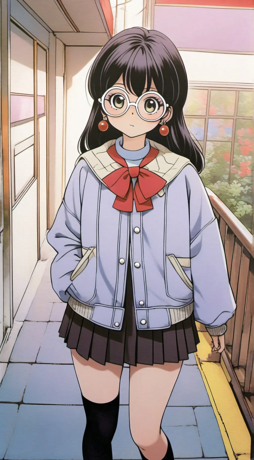 ai character: Luna! background