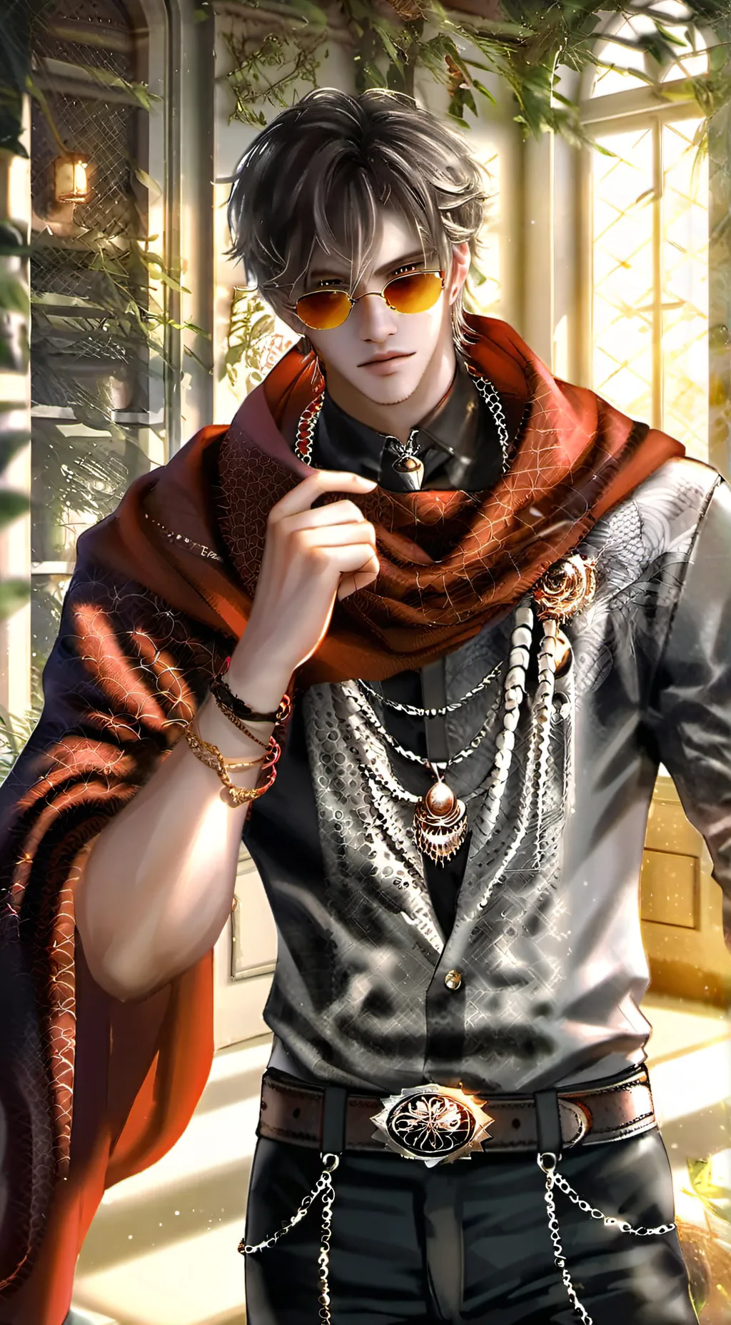 ai character: 🤑😏jake background