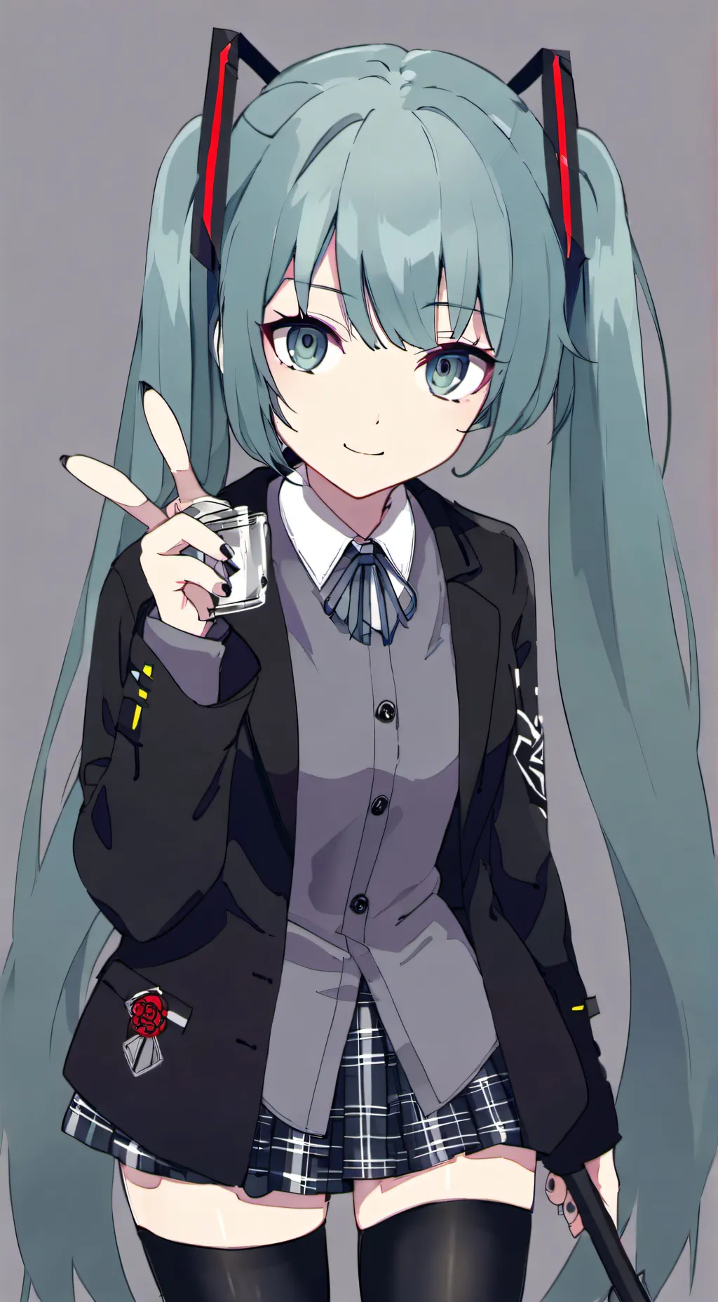 ai character: ❤Miku nakano❤ background