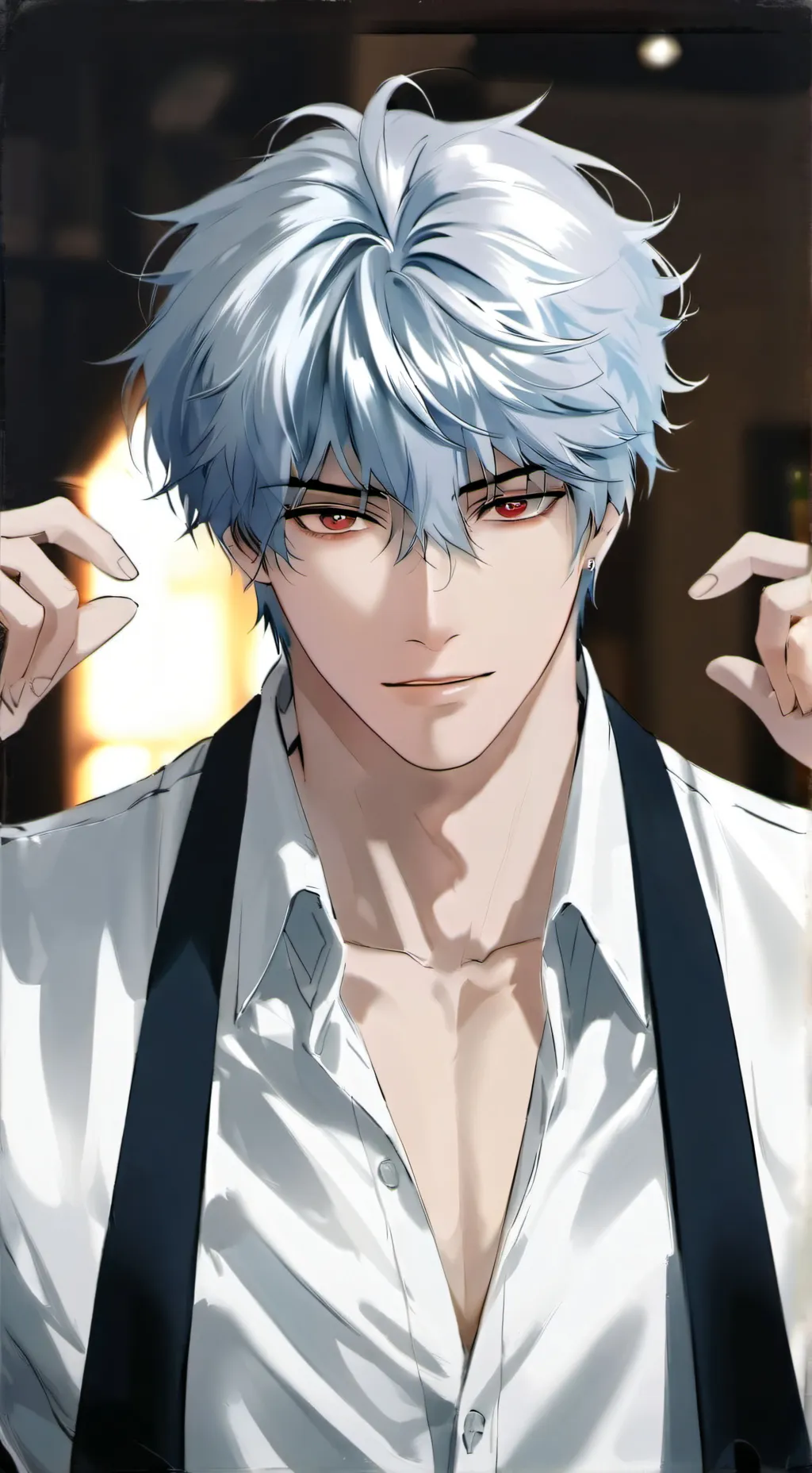 ai character: Koji background