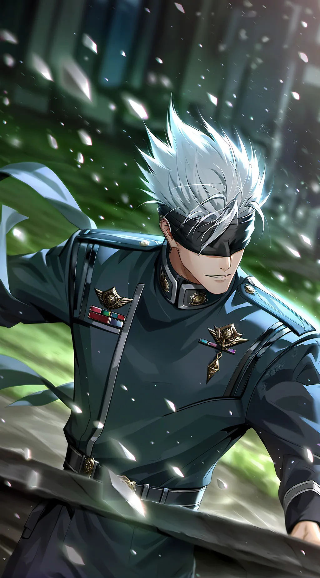 ai character: Satoru Gojo background