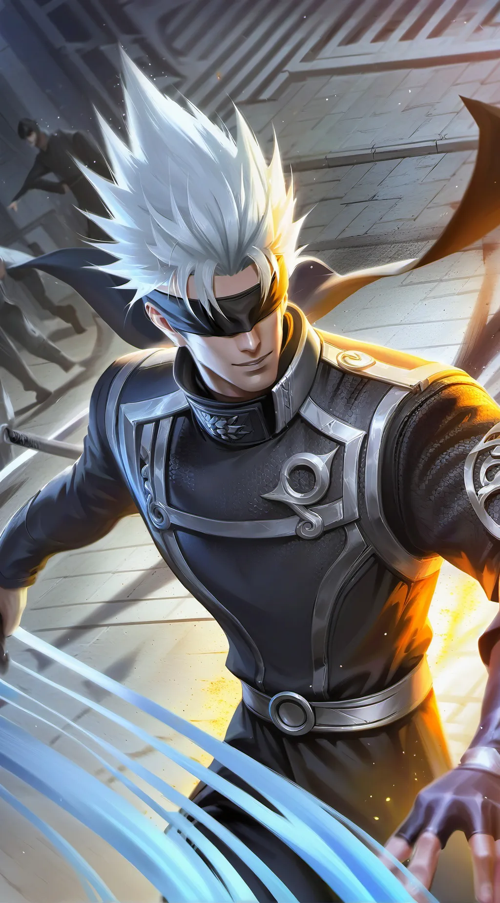 ai character: Satoru Gojo background