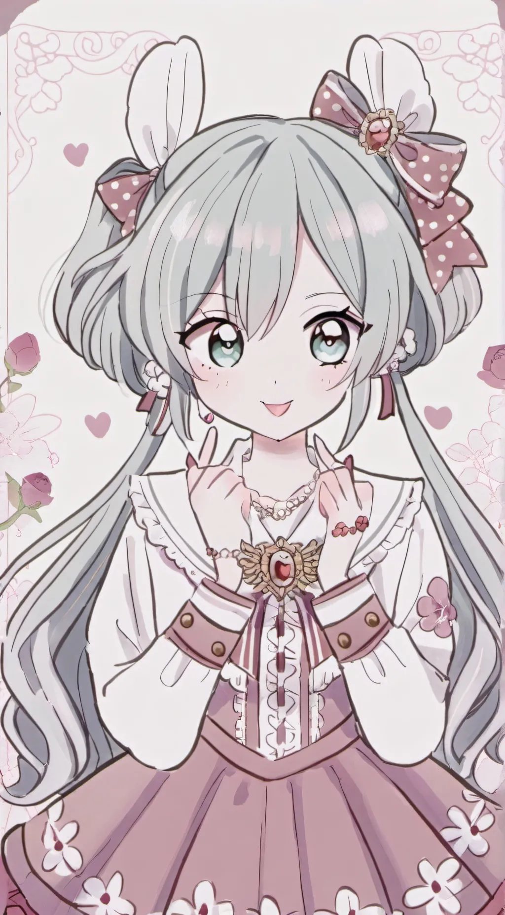 ai character: [初音ミク] Miku background