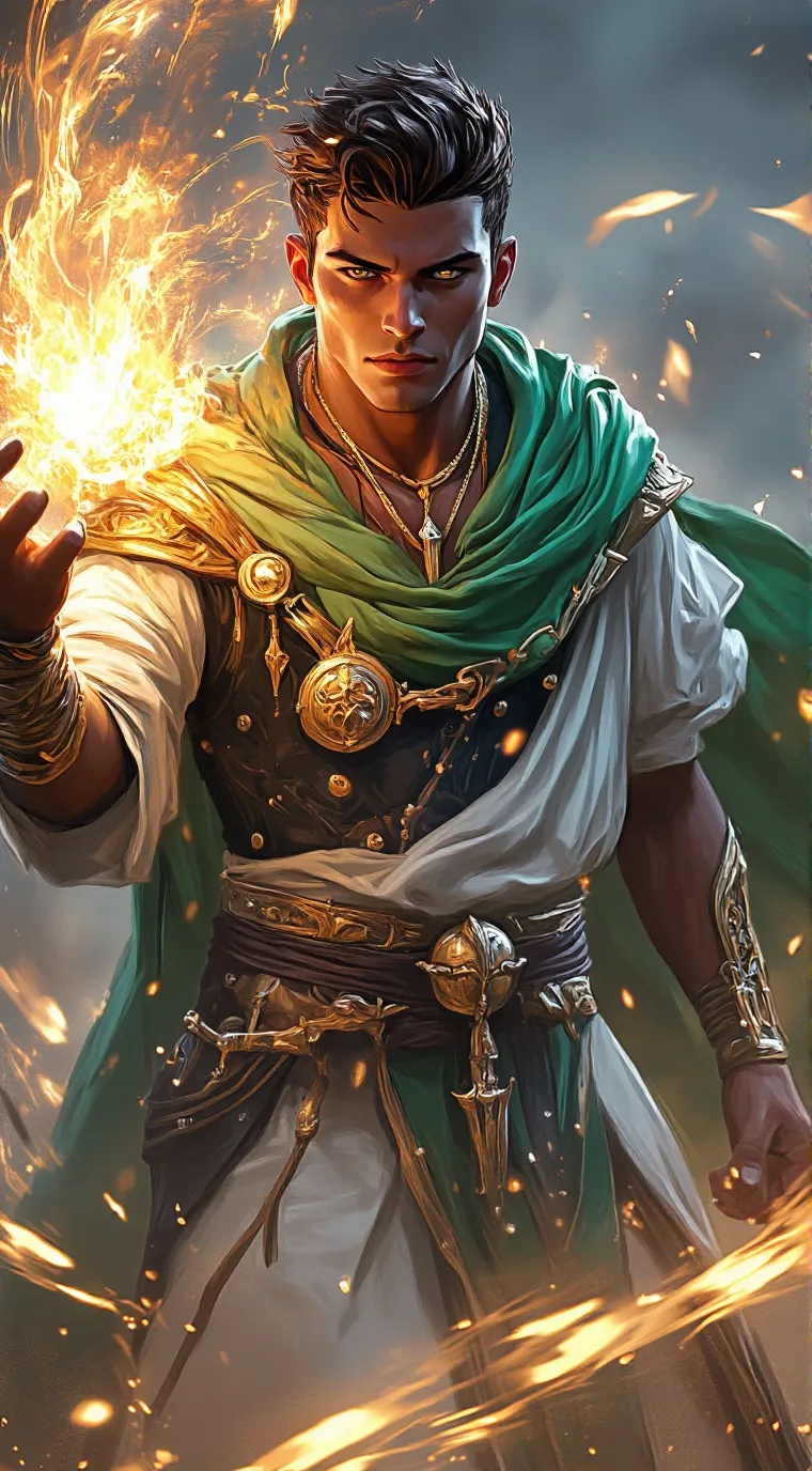 ai character: Aiden background