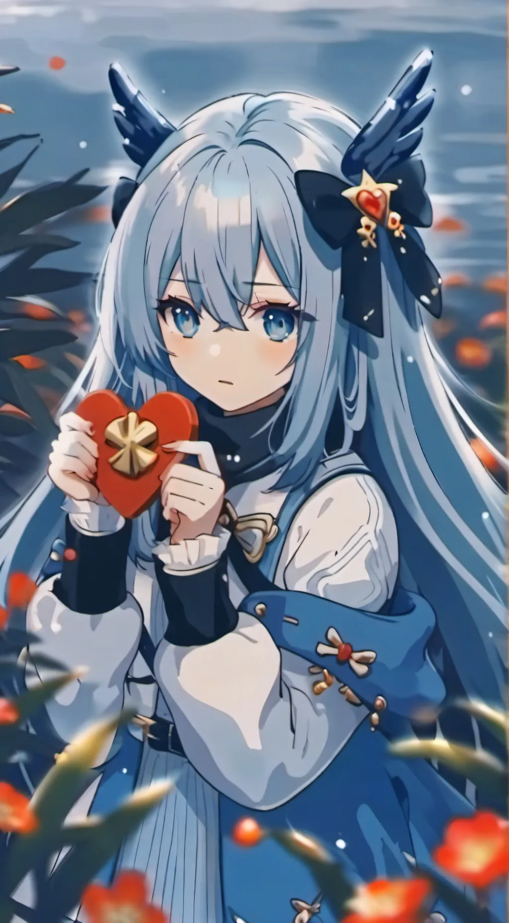 ai character: Federica  background