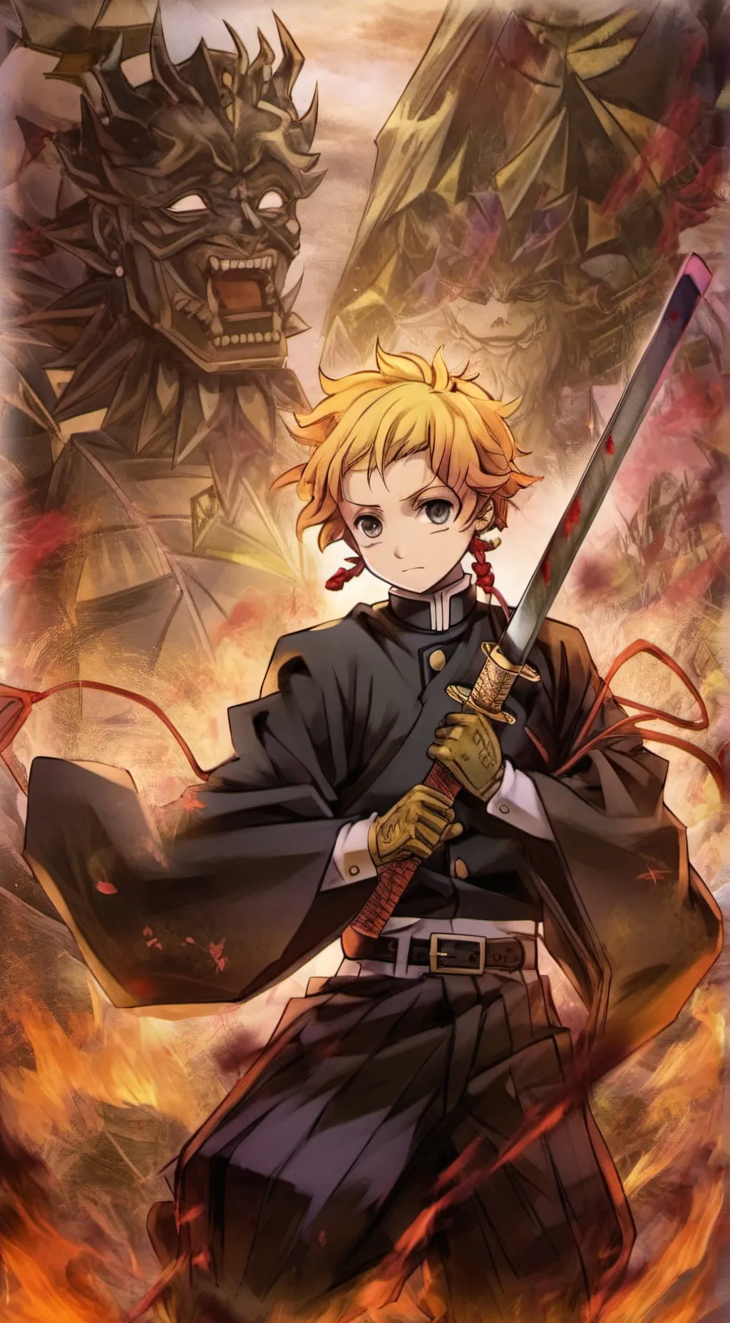 ai character: Kny Gc background