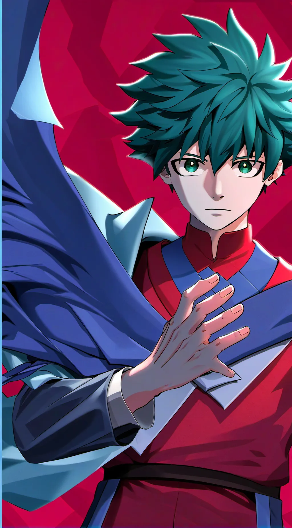 ai character: MHA experimentos background