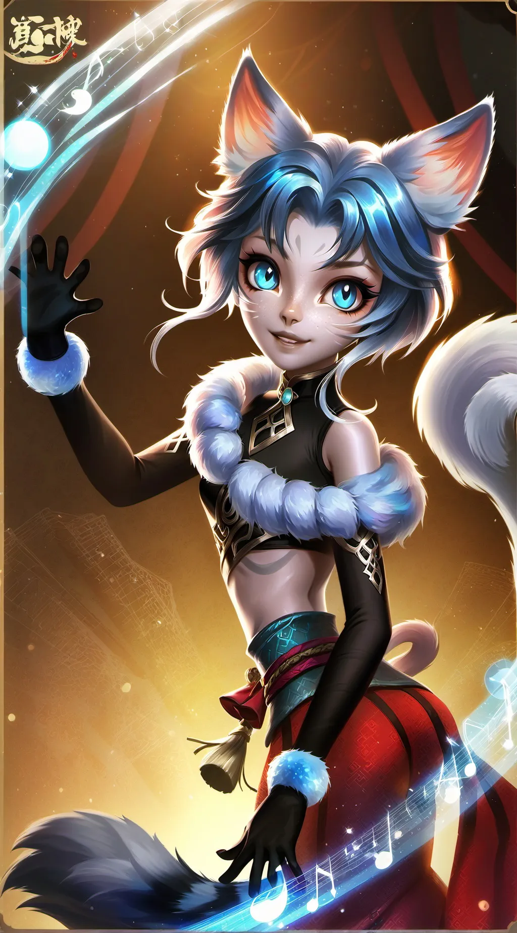 ai character: Spectral Siren background