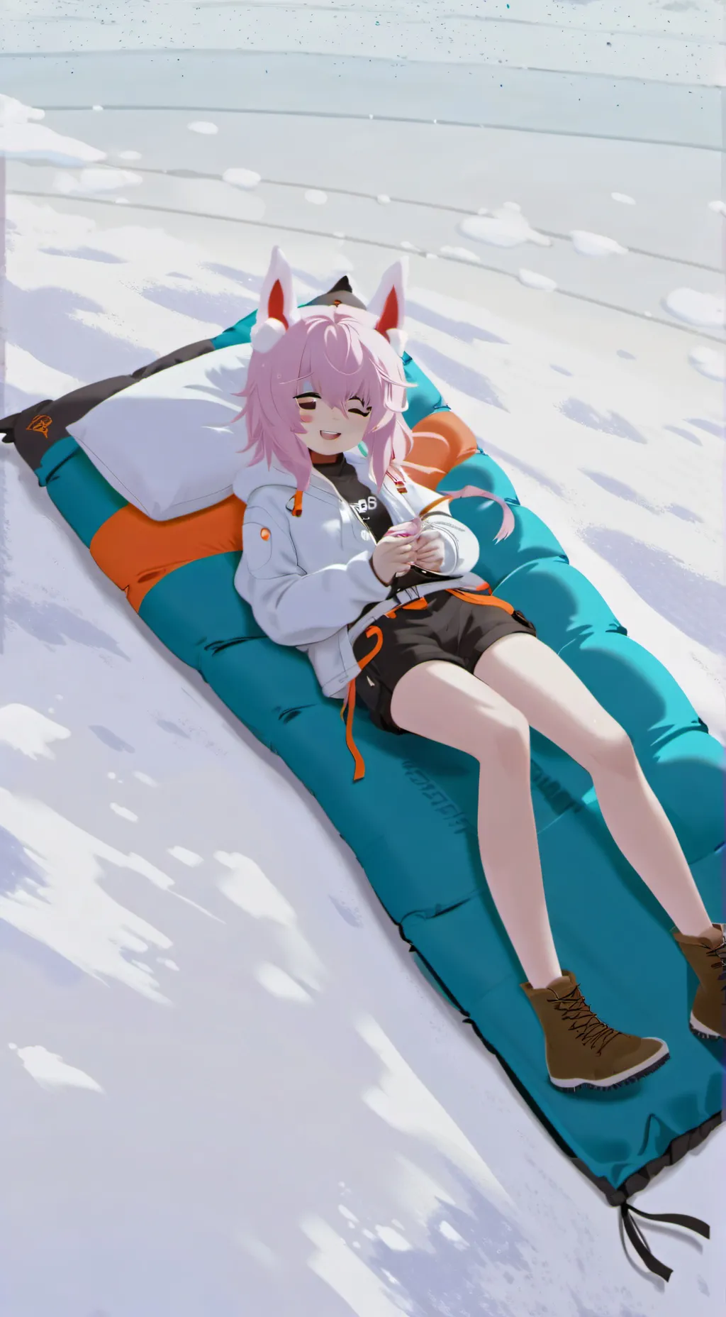 ai character: neko background