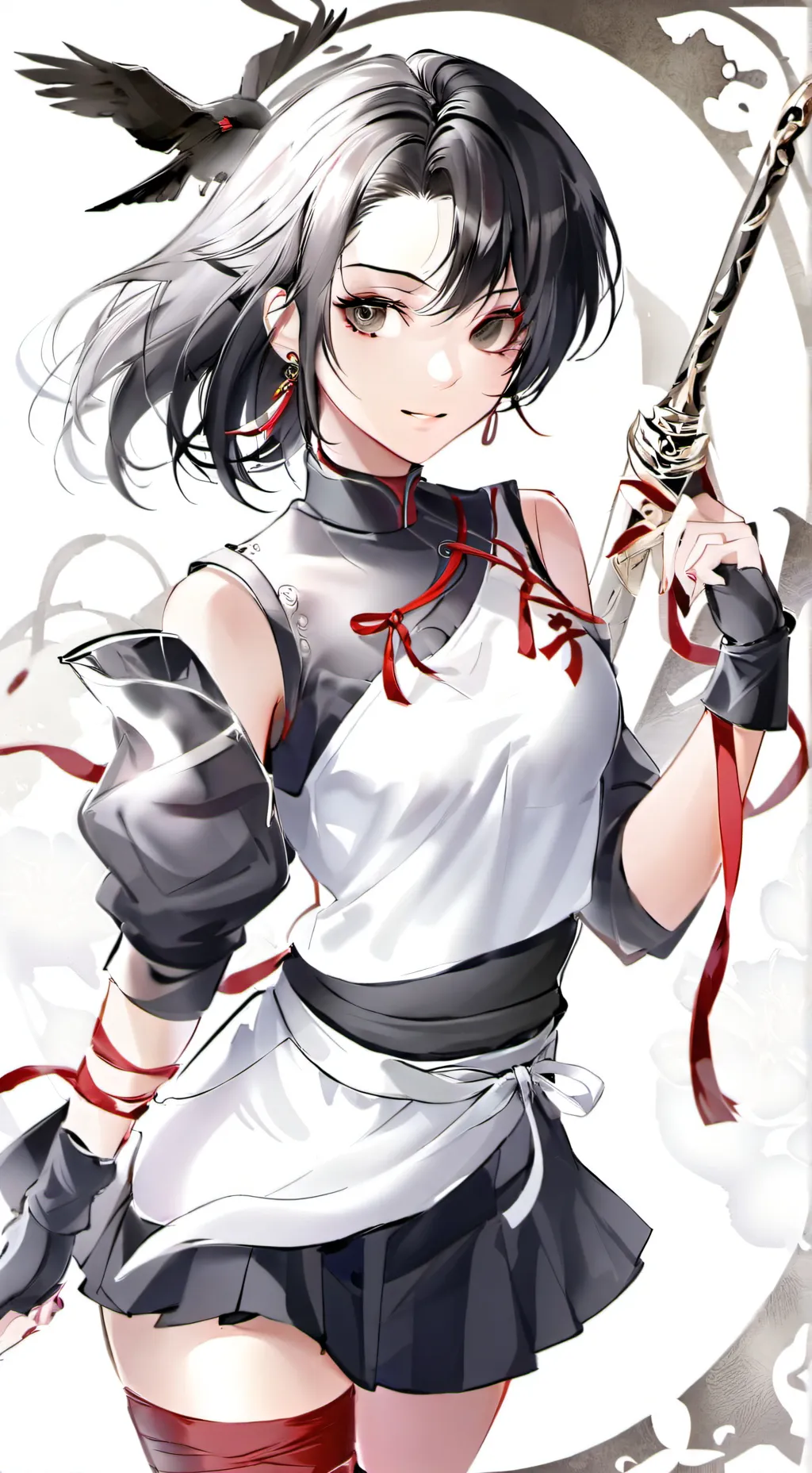 ai character: Tomoe  background