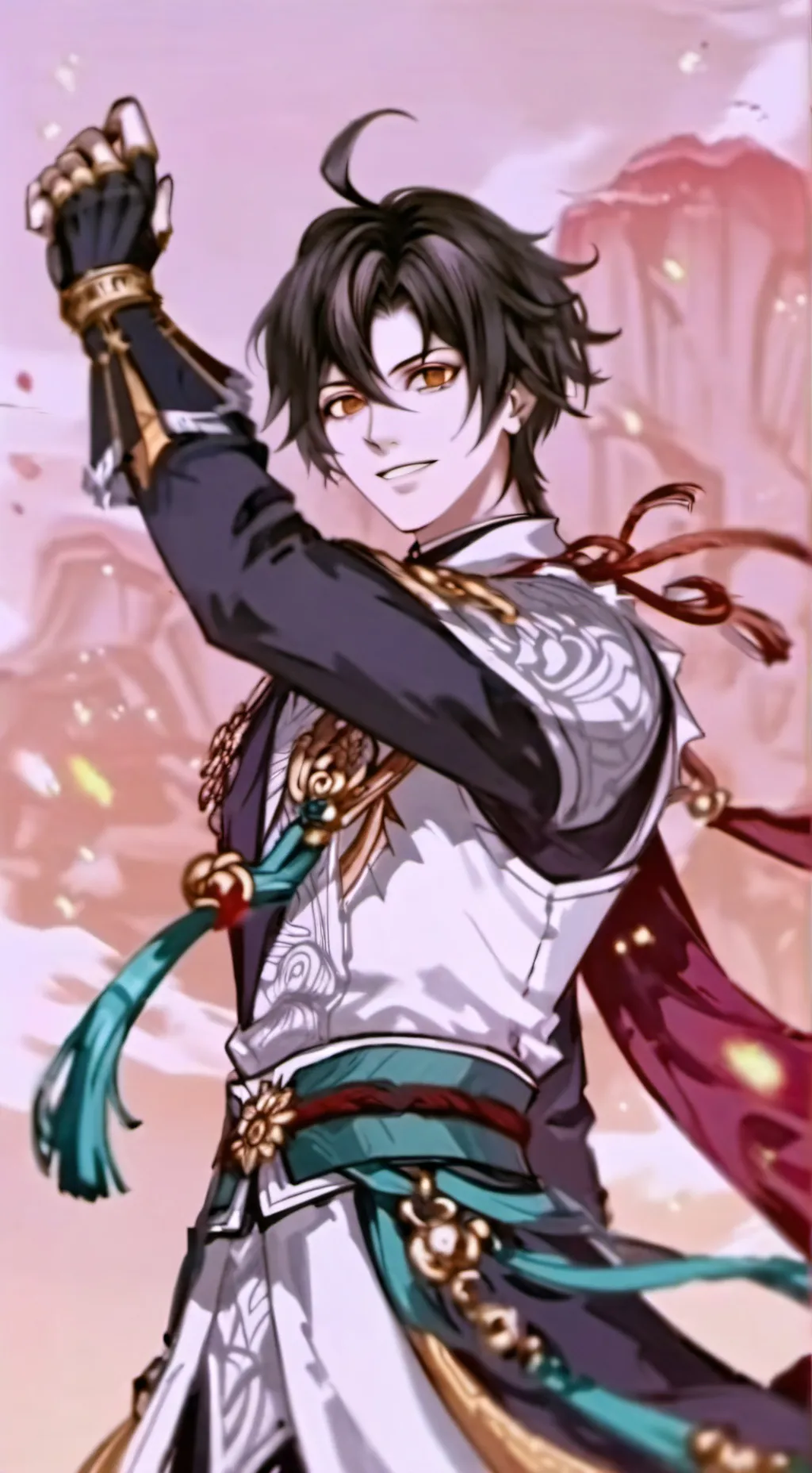 ai character: Mha oc background