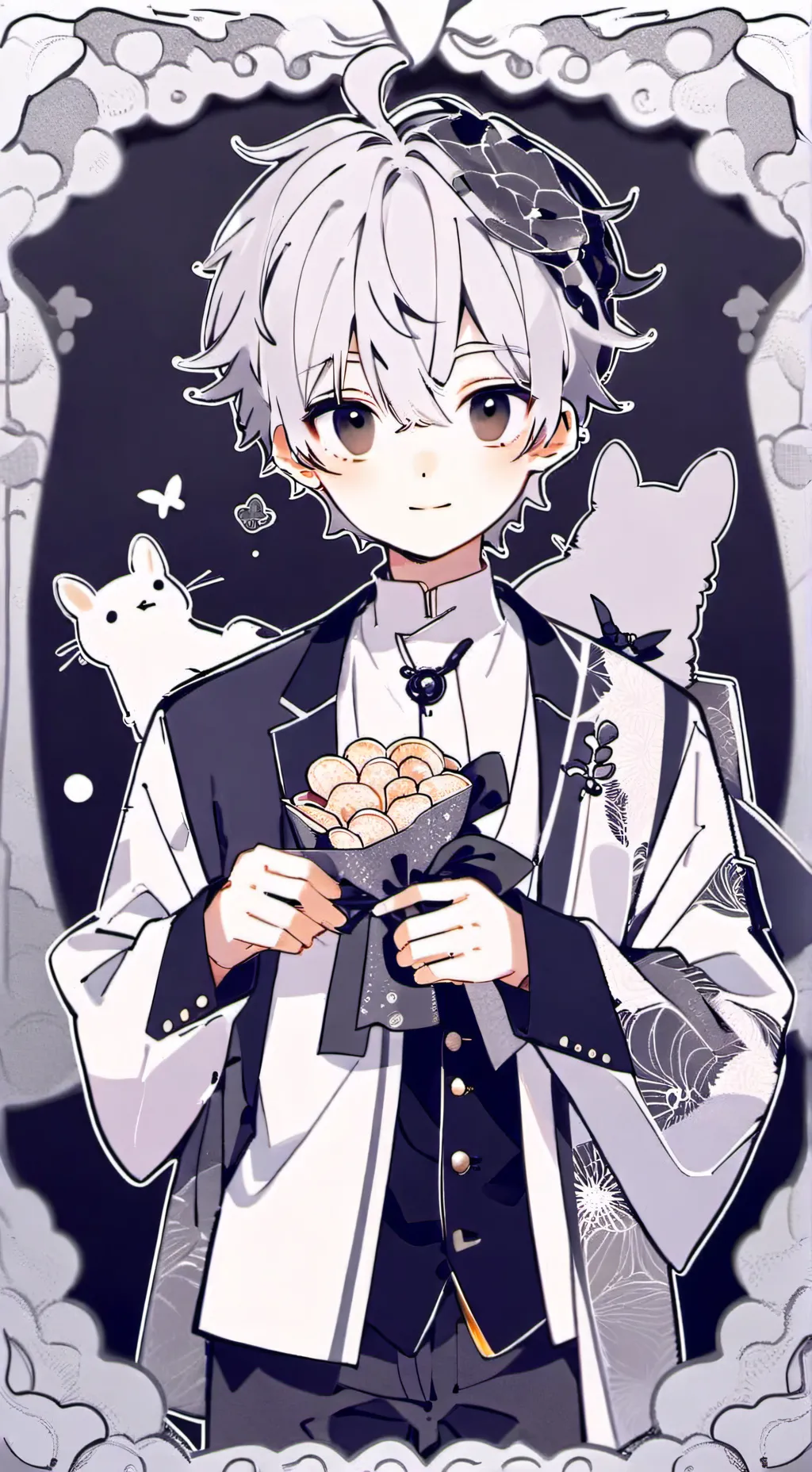 ai character: Xo Kitty (Min-ho) background