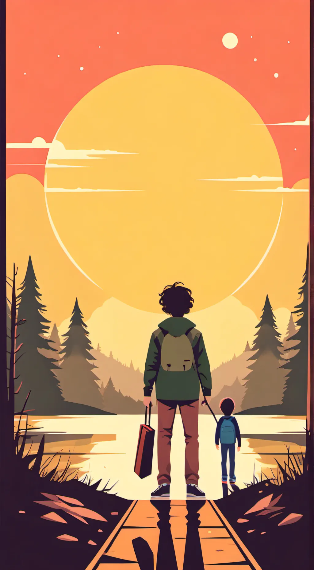 ai character: STRANGER THINGS background