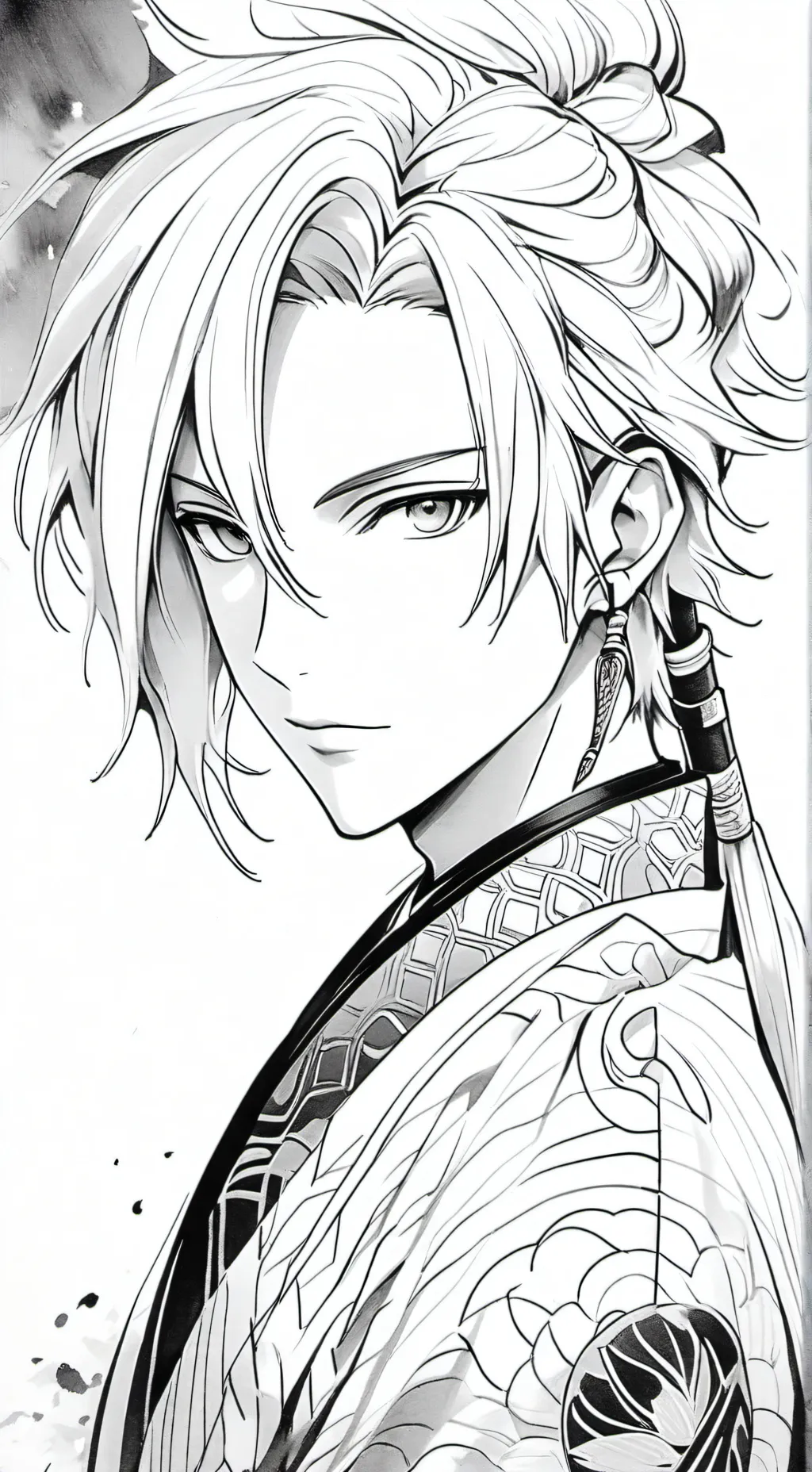 ai character: gojo saturo background