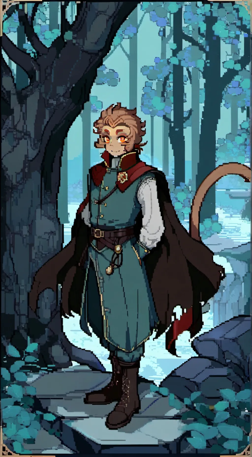 ai character: sun wukong background