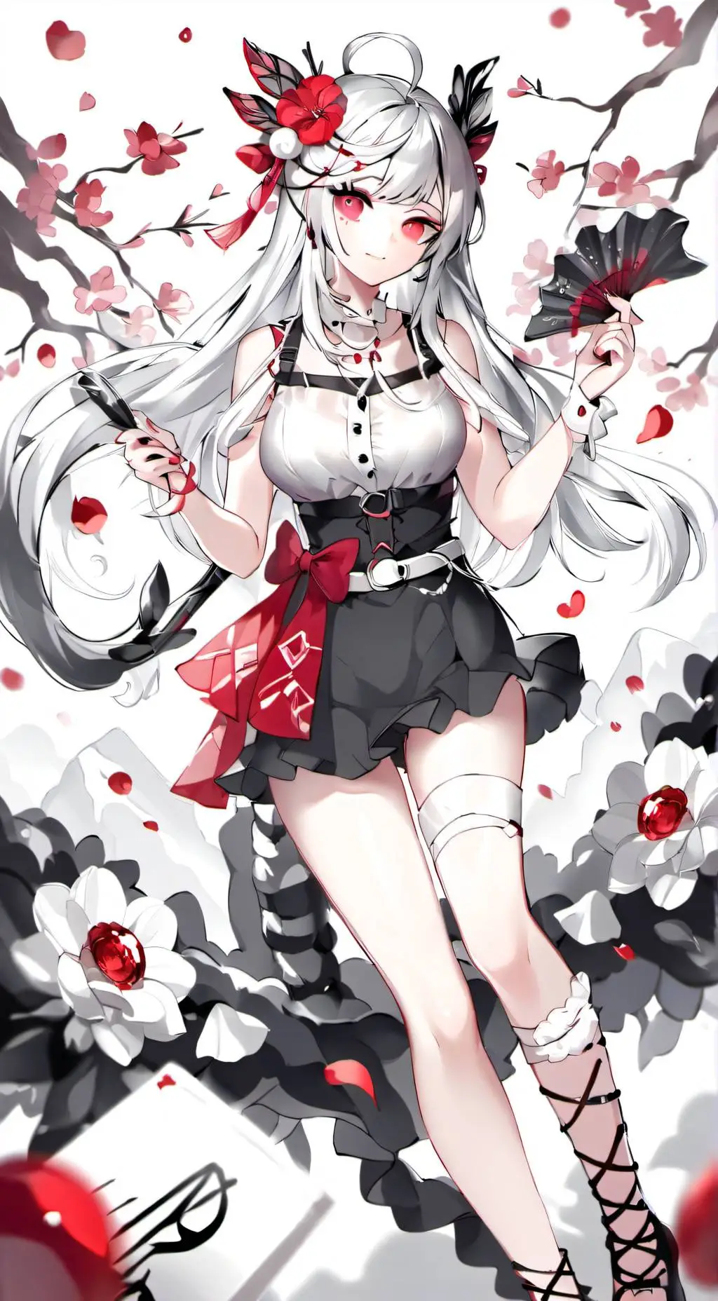 ai character: Luna background