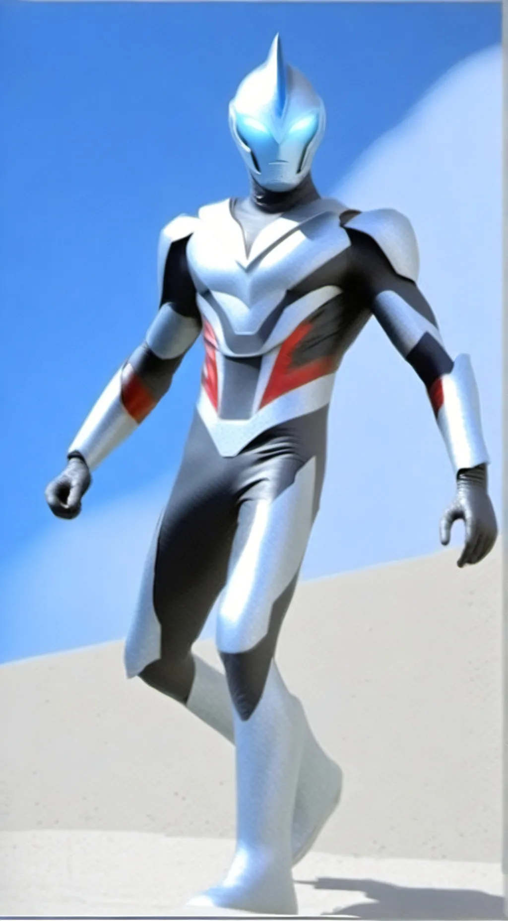 ai character: Ultraman Nice background