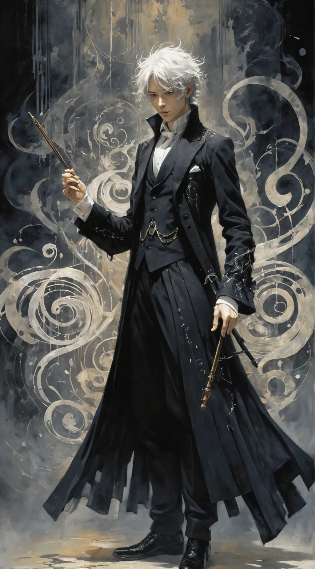 ai character: Maestro background