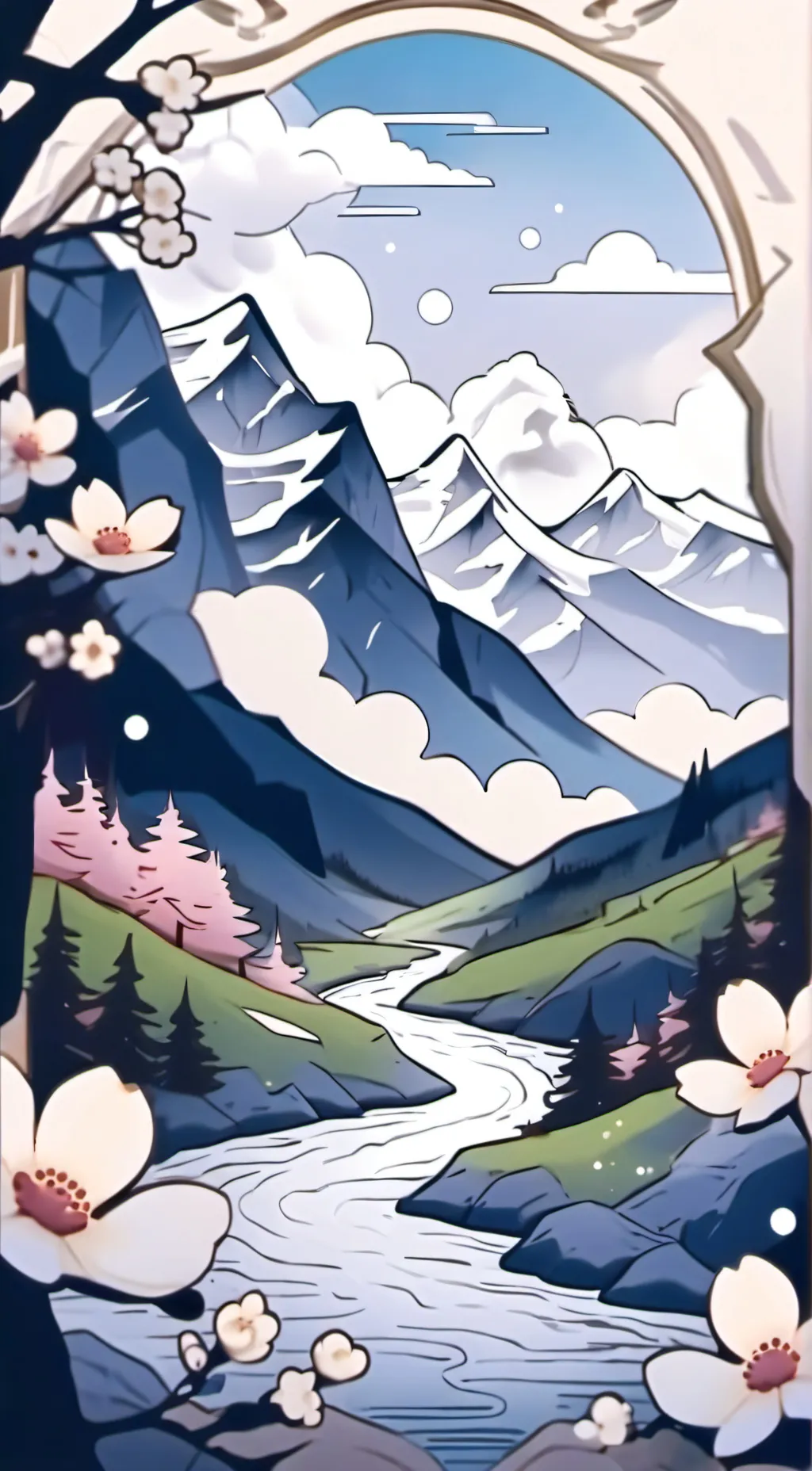 ai character: nari kodashido kny background