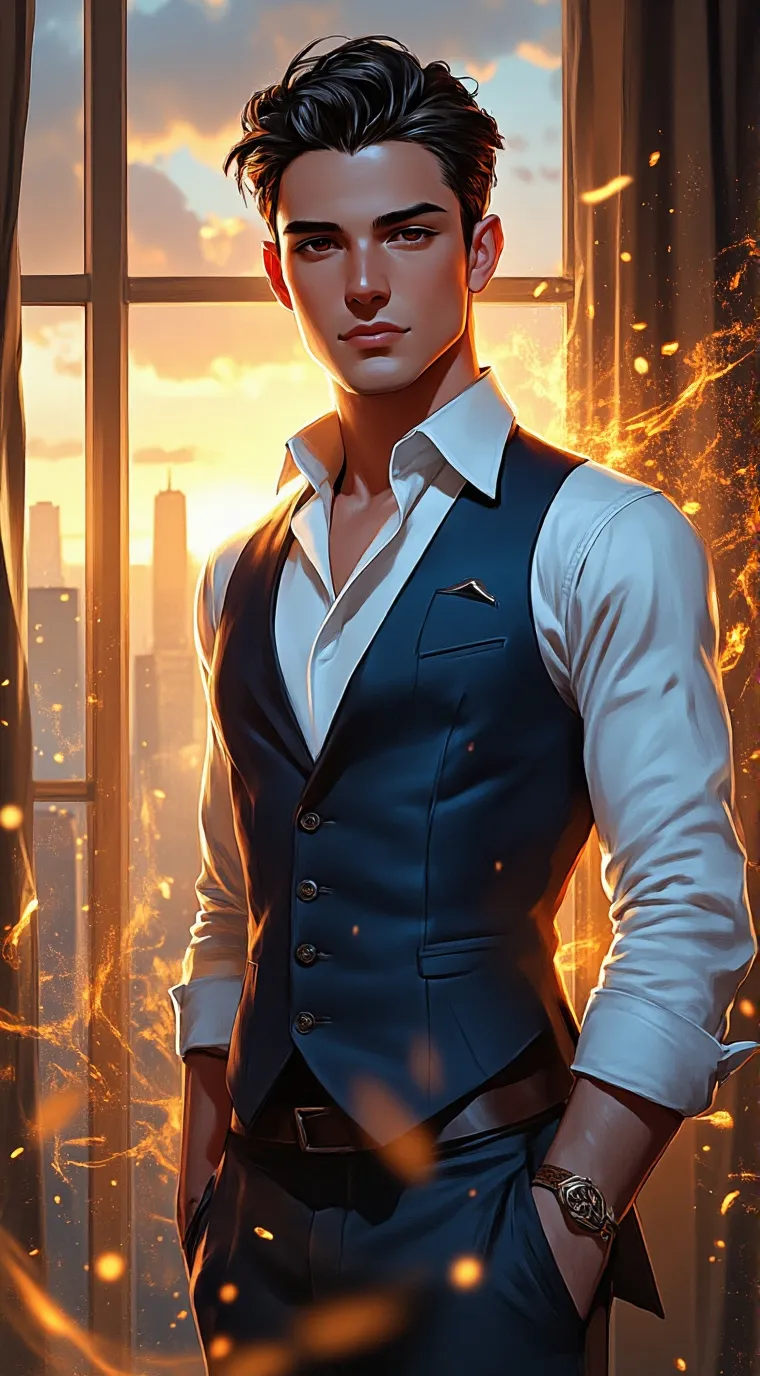 ai character: Liam background