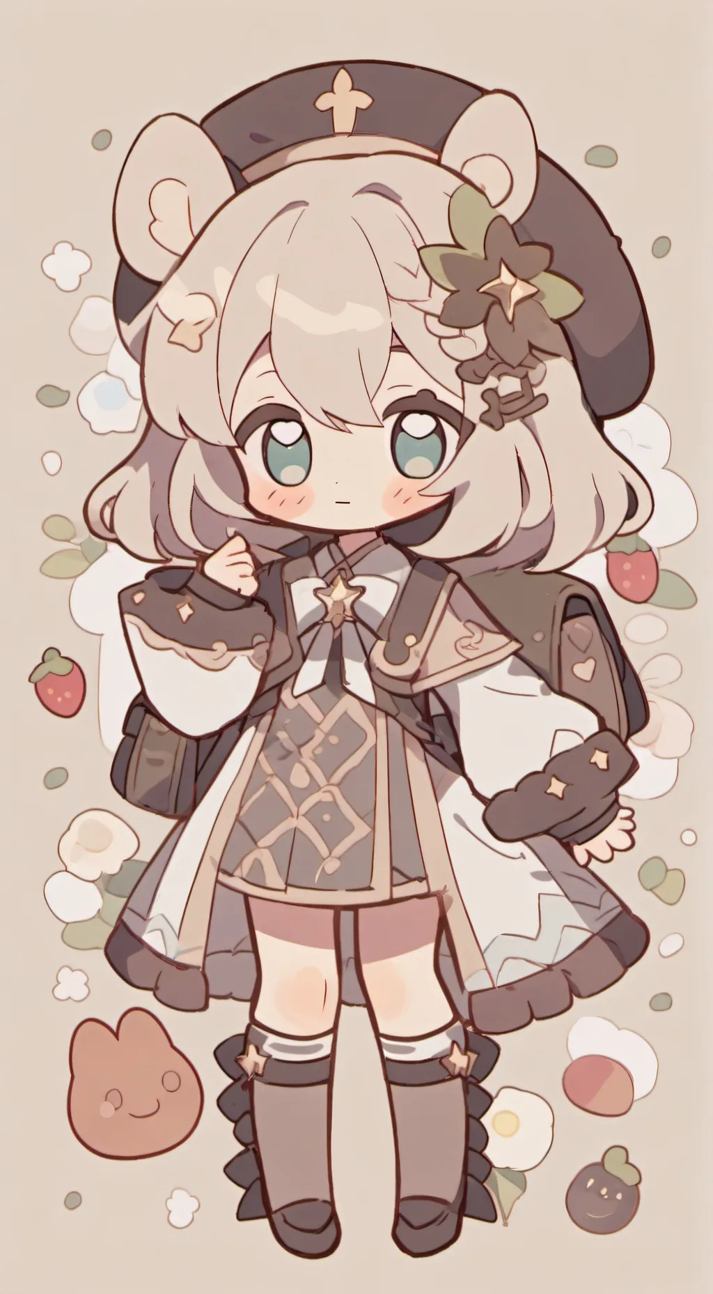 ai character: Estrella background