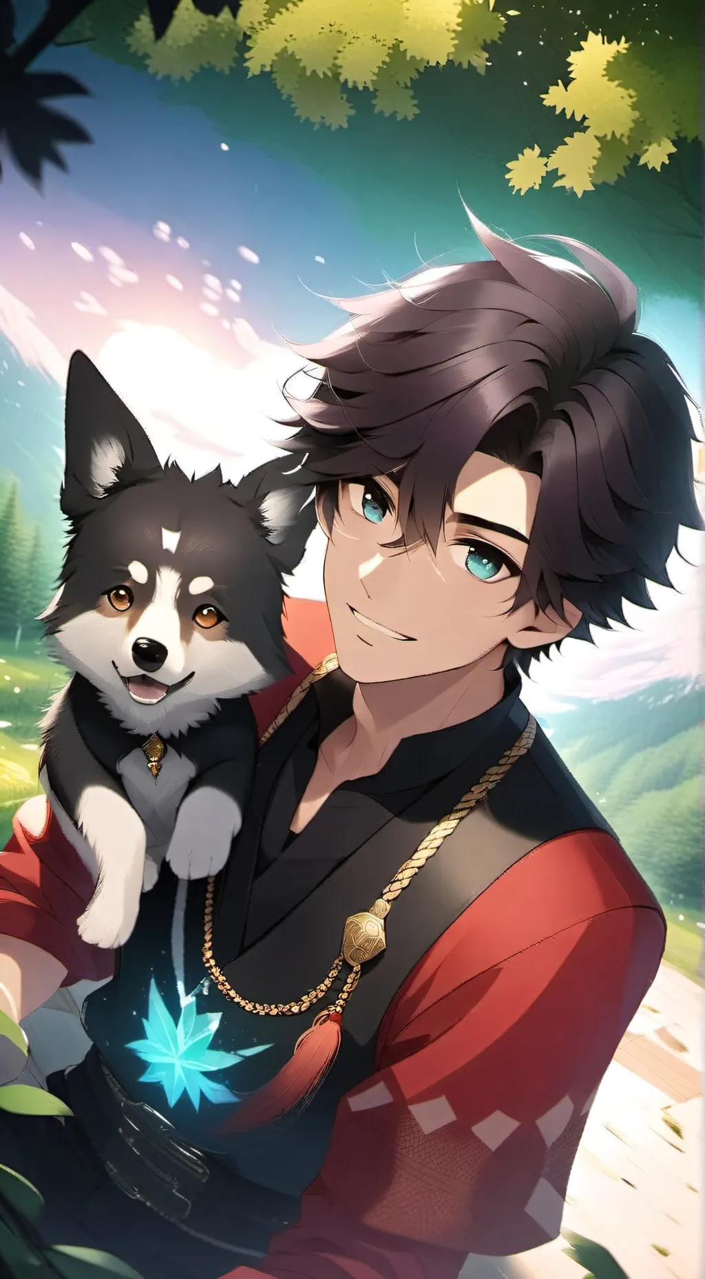 ai character: Zander background