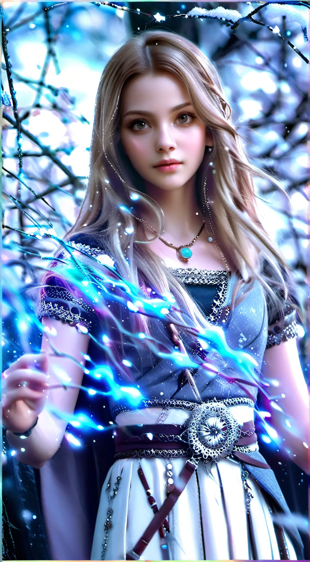 ai character: Star background