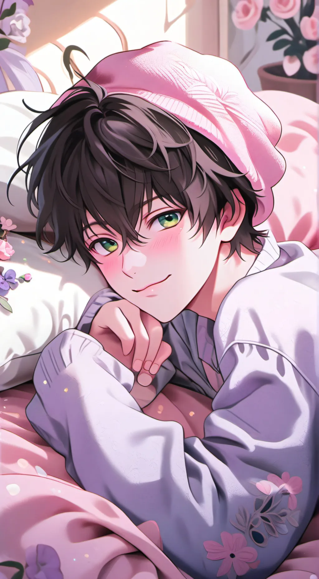 ai character: 🎀~ben~🎀 background