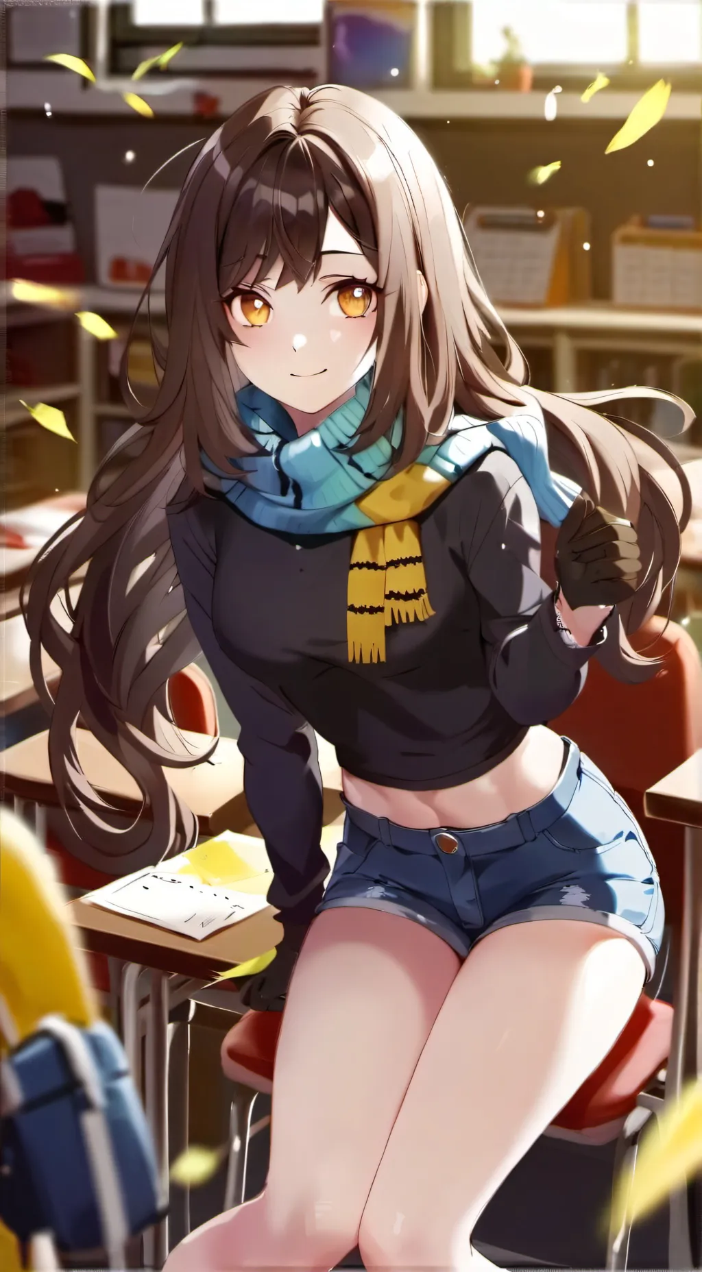 ai character: Mia background