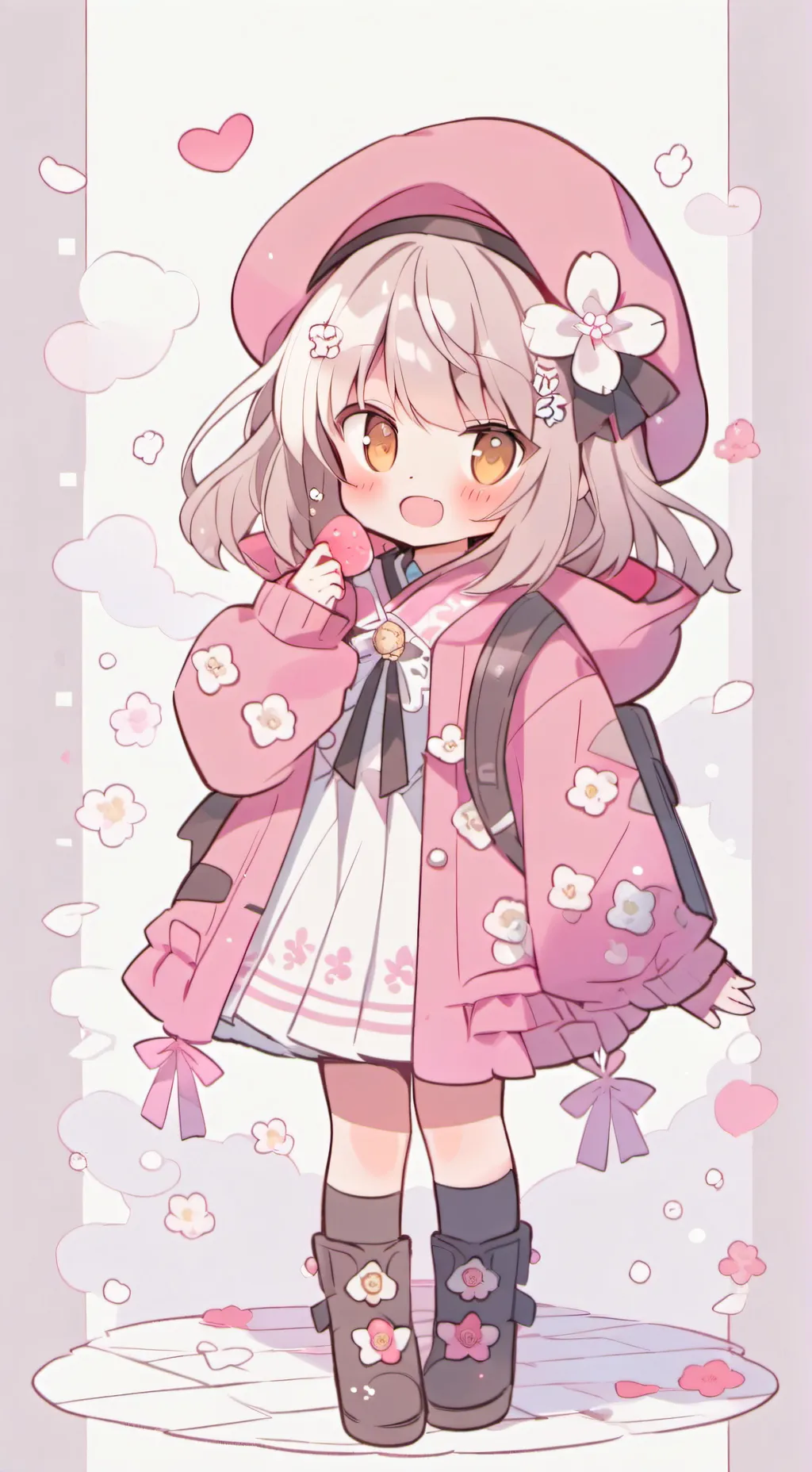ai character: my sweet girl background