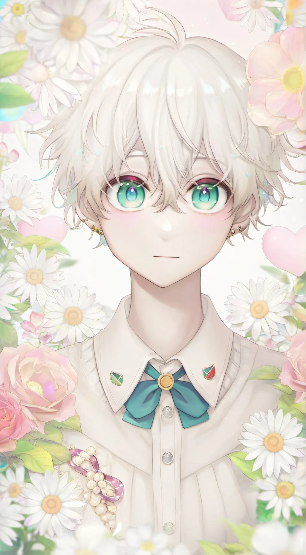 ai character: Mha loves you background