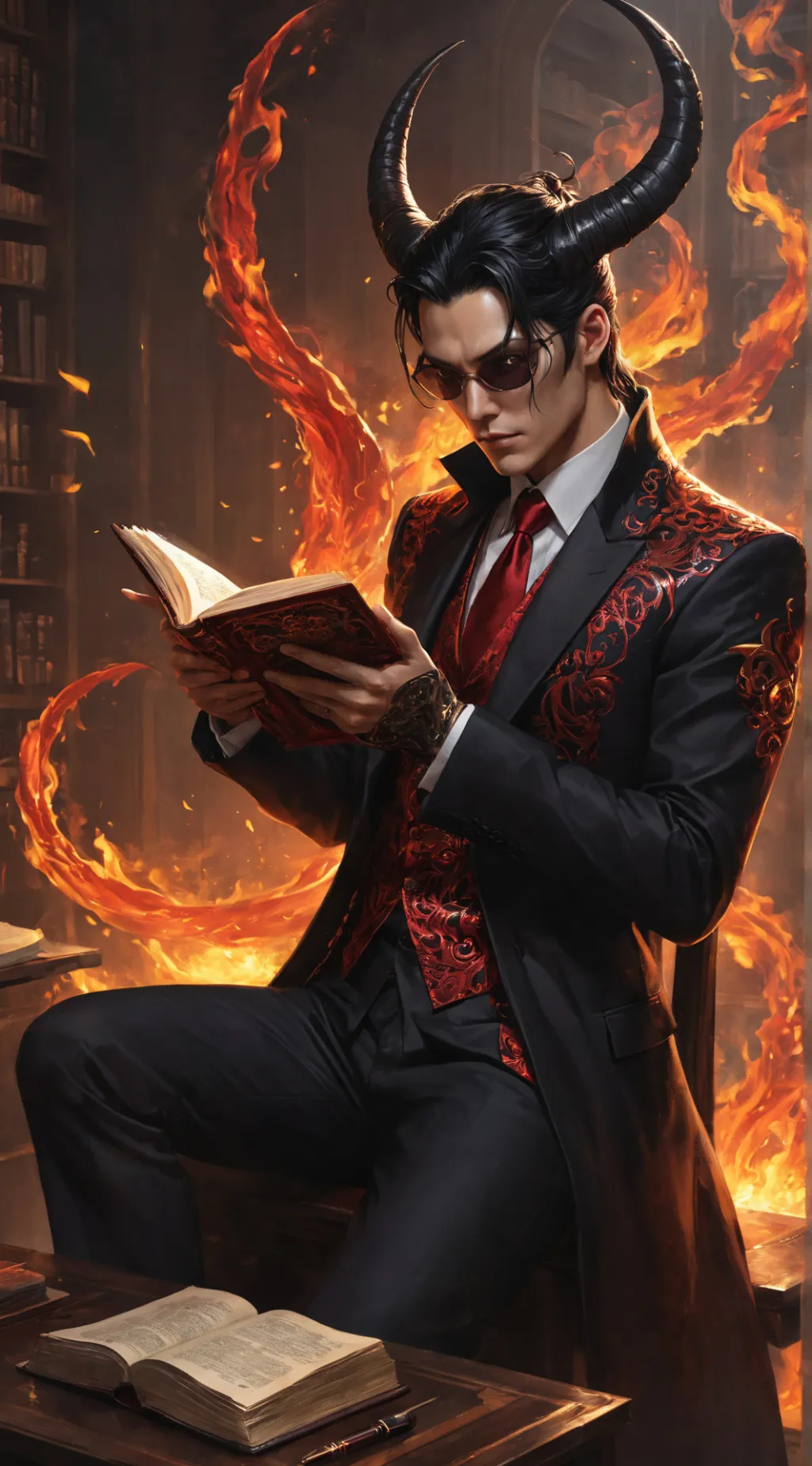 ai character: Asmodeus background