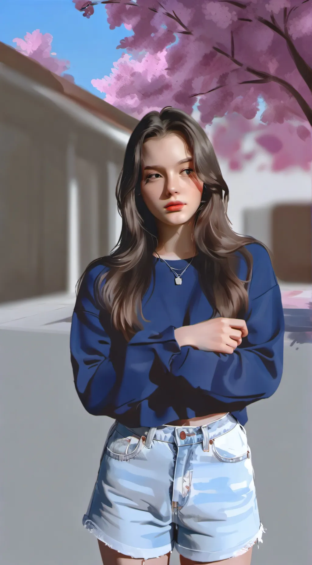 ai character: Becky background