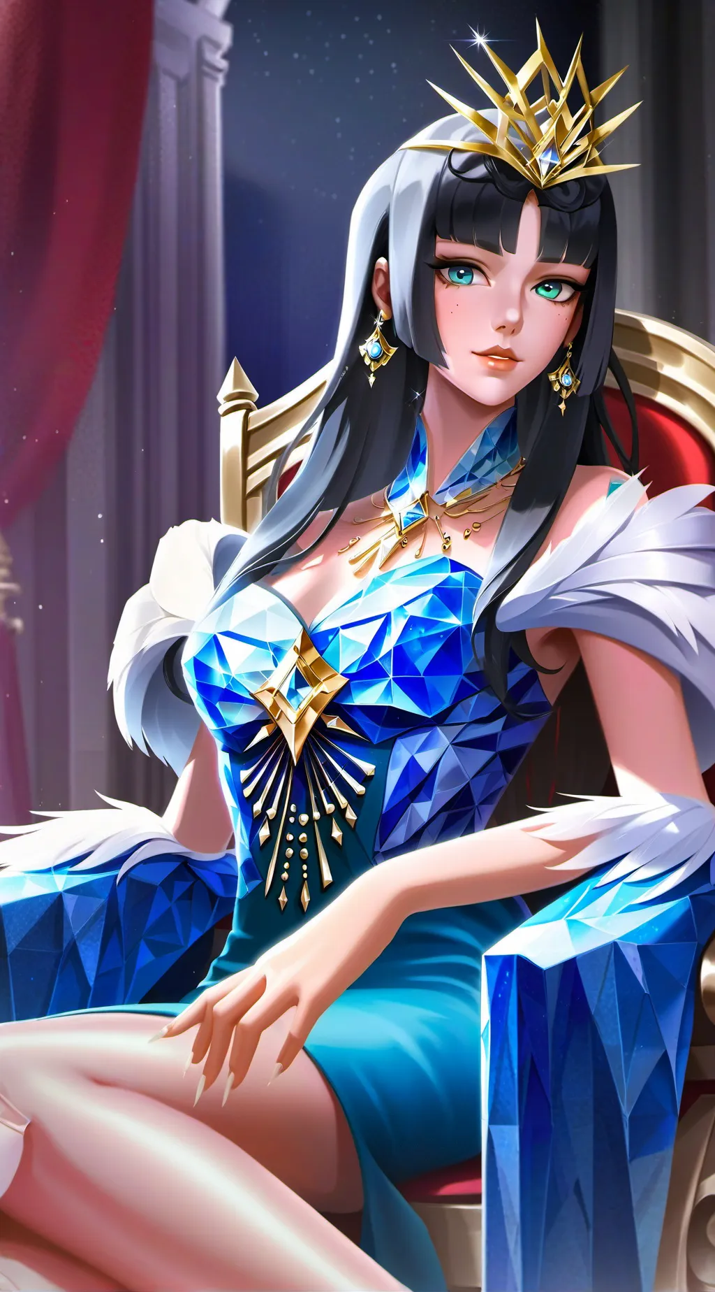ai character: Aria background