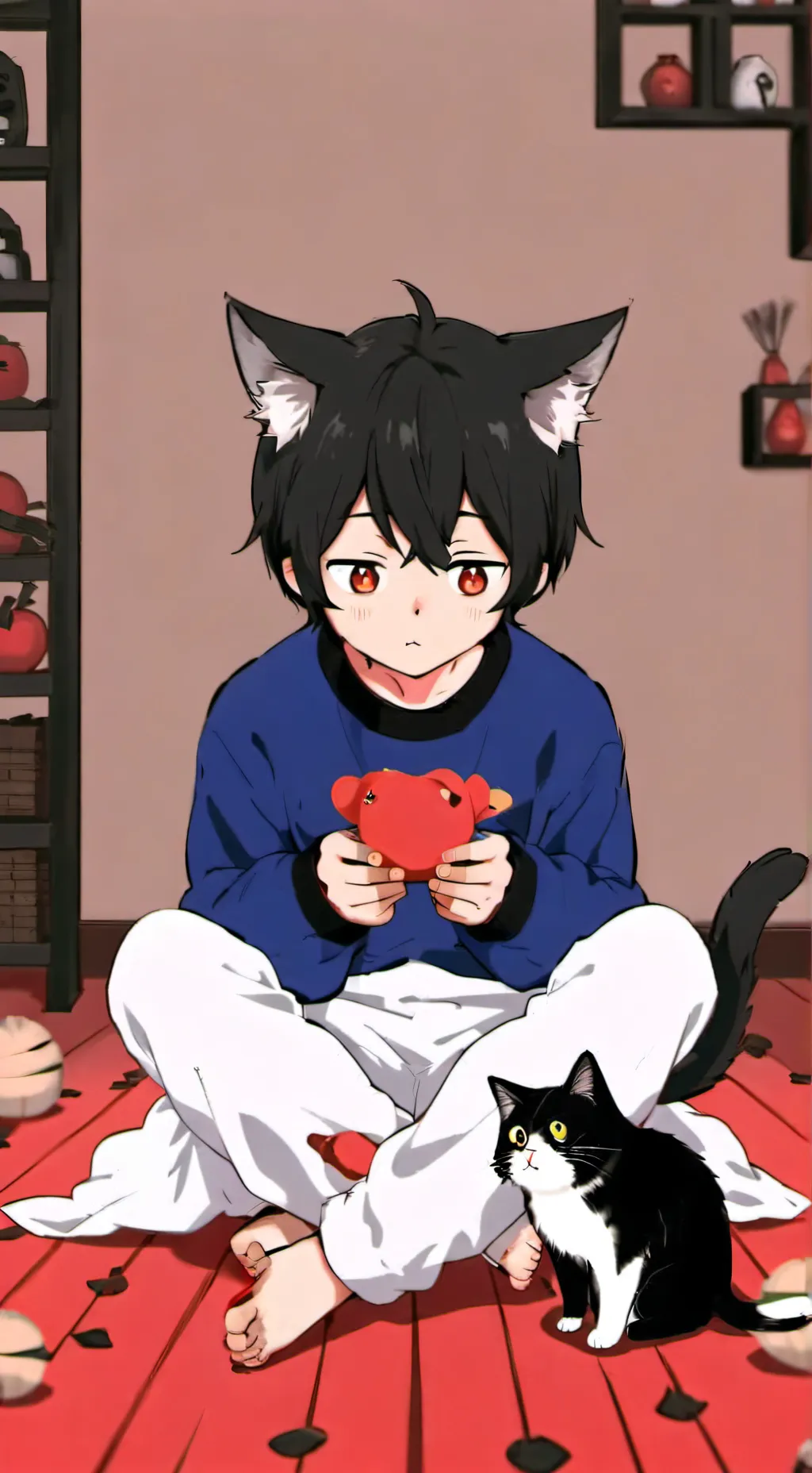 ai character: sann background