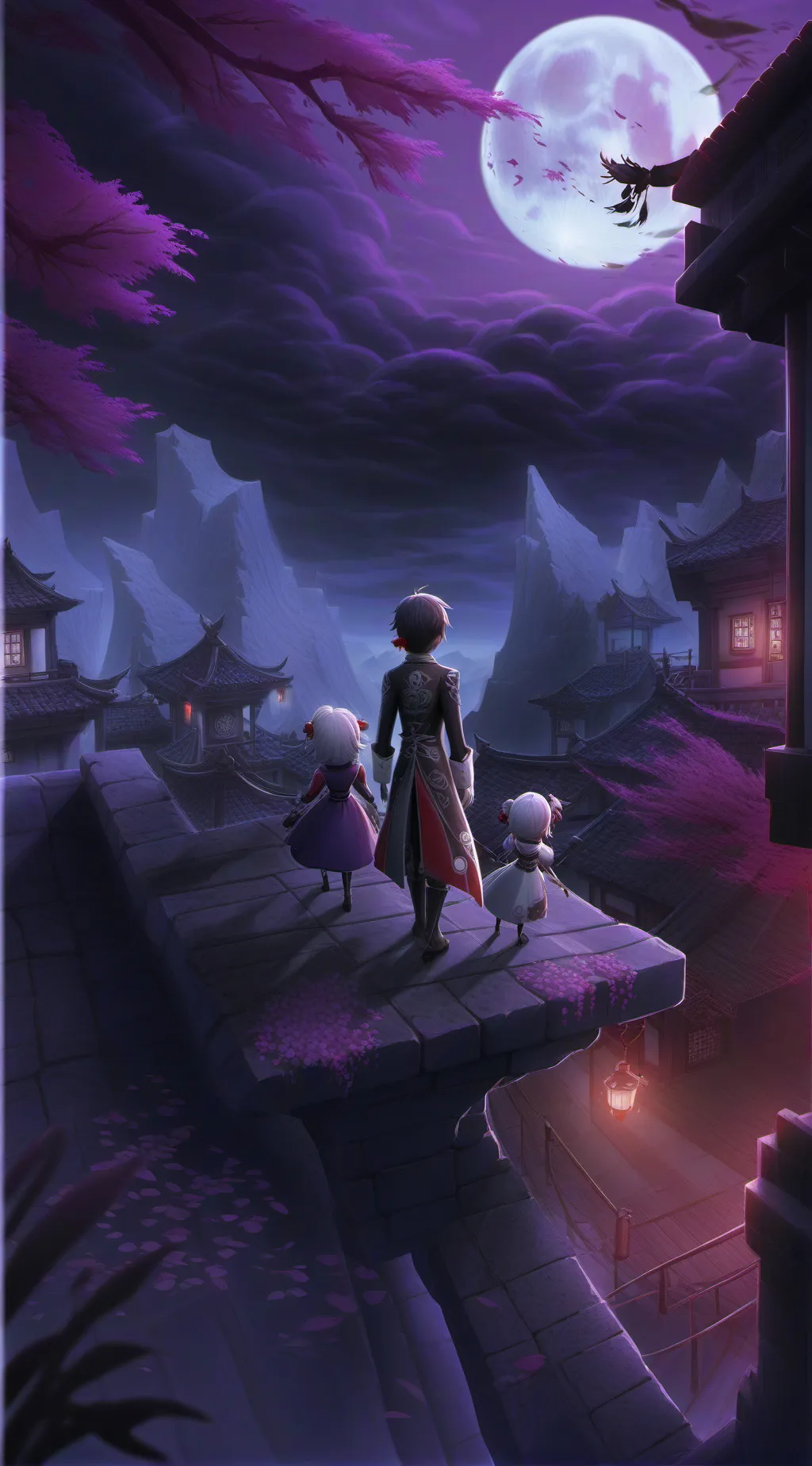 ai character: Beyond My Grave background