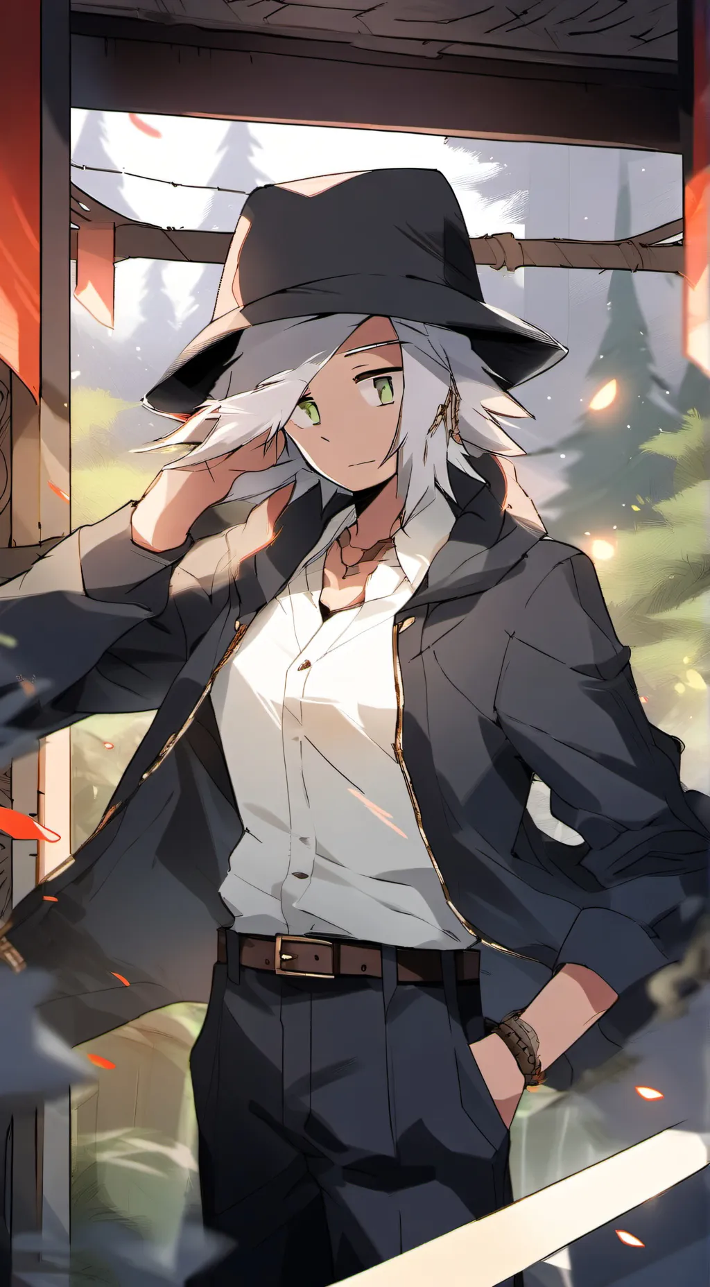 ai character: bright bf background