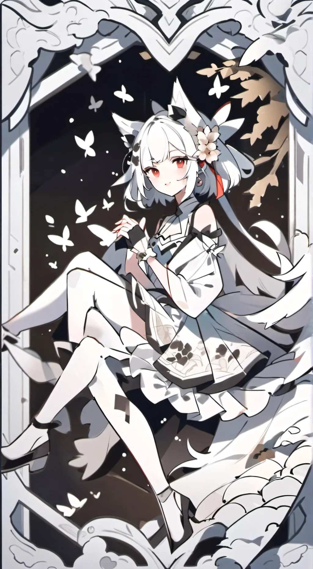 ai character: Wenda background