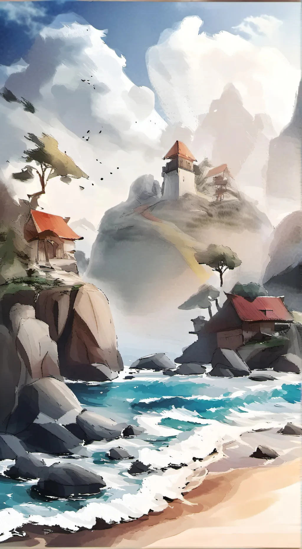 ai character: skylander academy  background