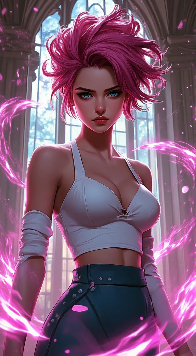 ai character: marsha background