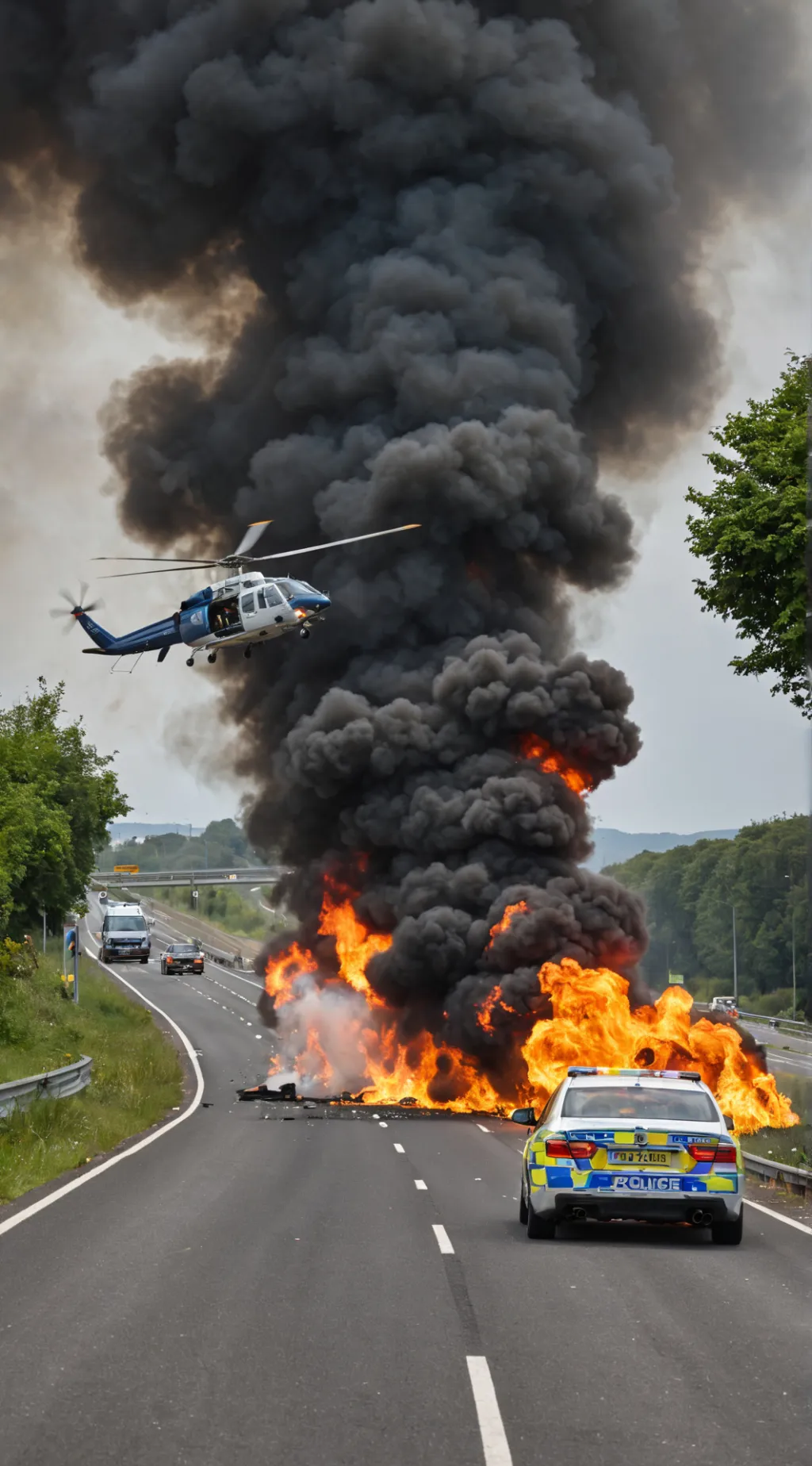 Talkie AI - Chat with Motorway accident