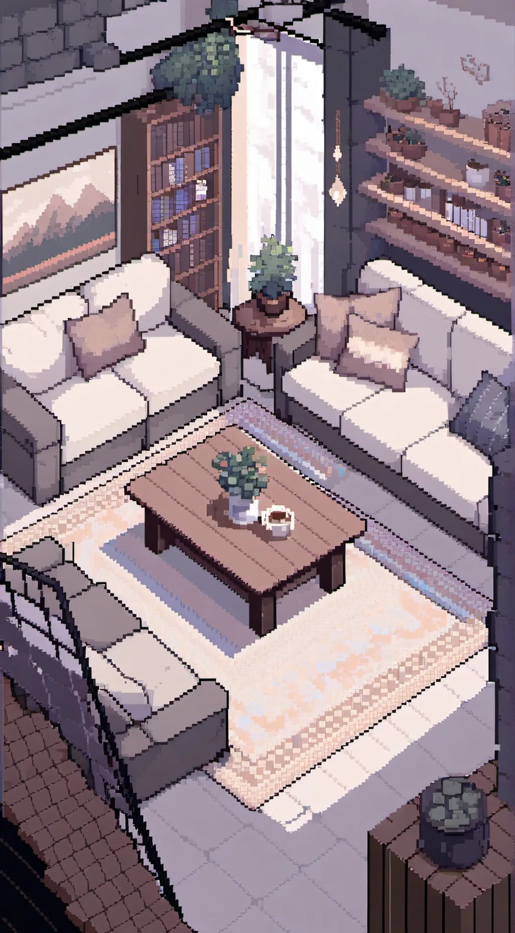 ai character: FPE Sleepover background