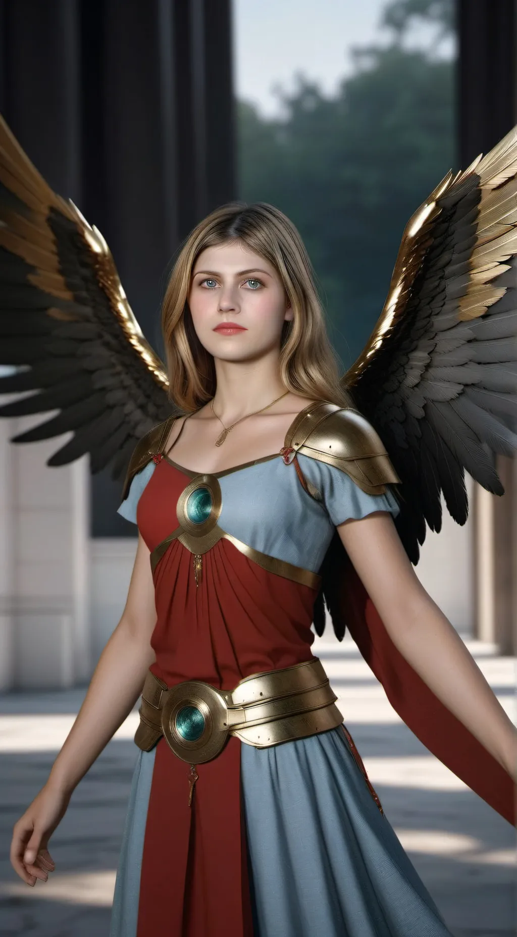 ai character: Alexandra background