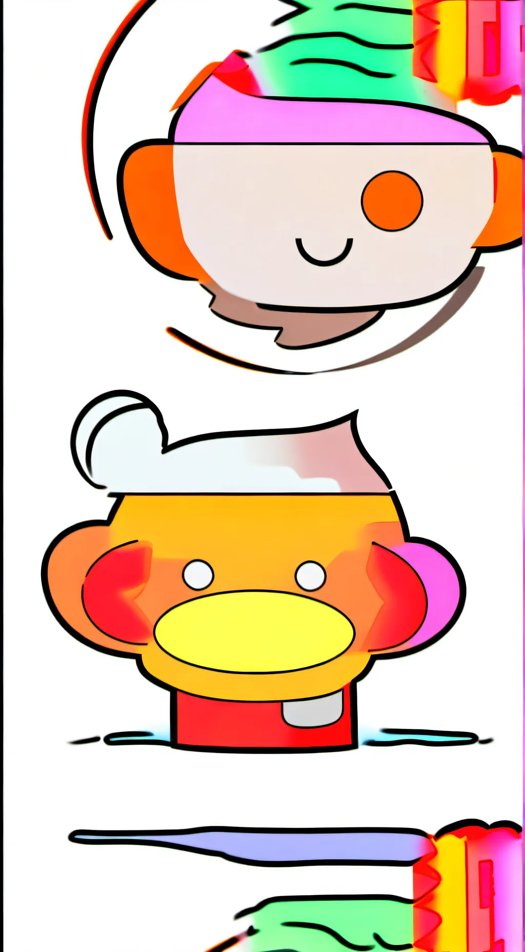 ai character: redpinki x Bailey background