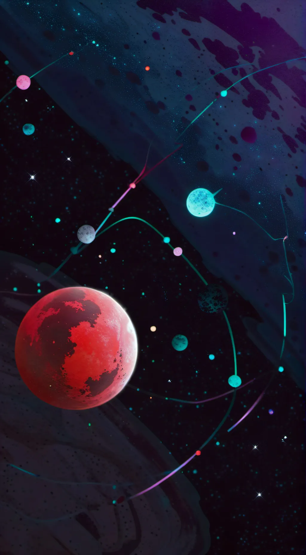 ai character: GALAXIA  background