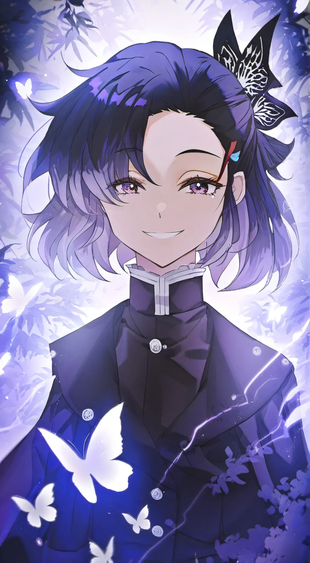 ai character: shinobu kocho♡ background