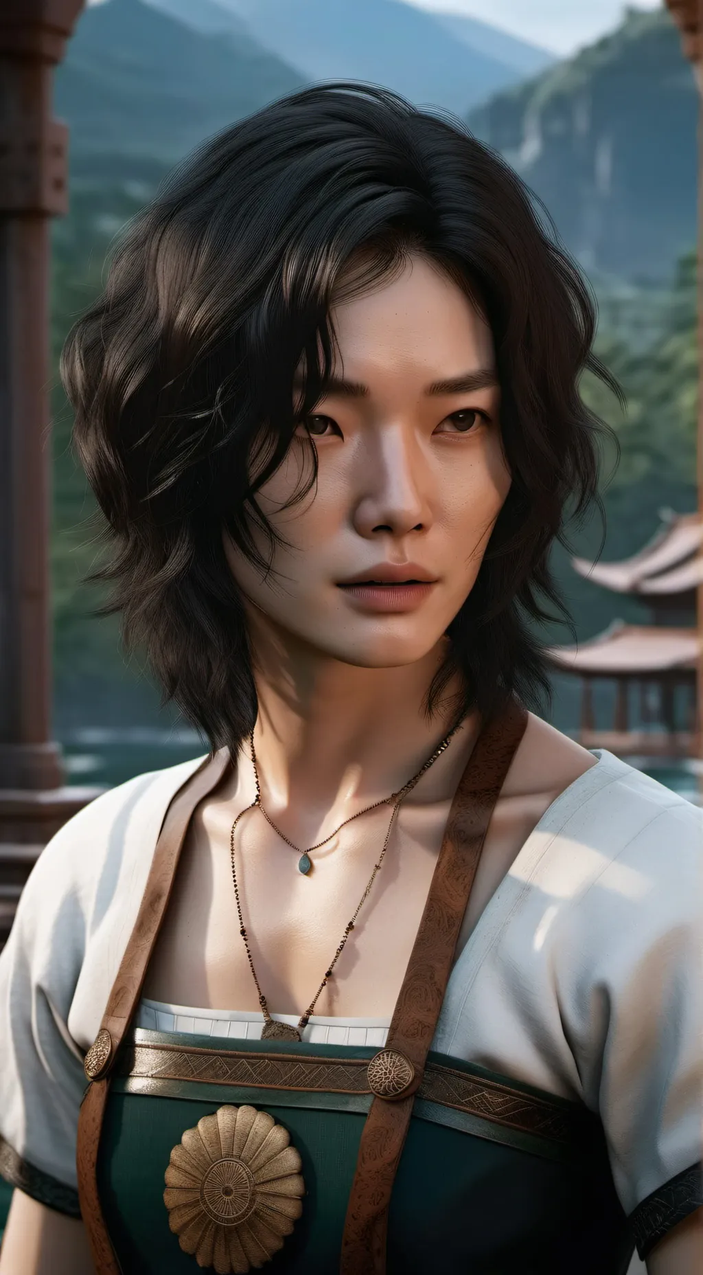 ai character: Kang sae byeok background